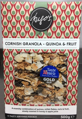 Hugo's Cornish Granola - Quinoa & Fruit