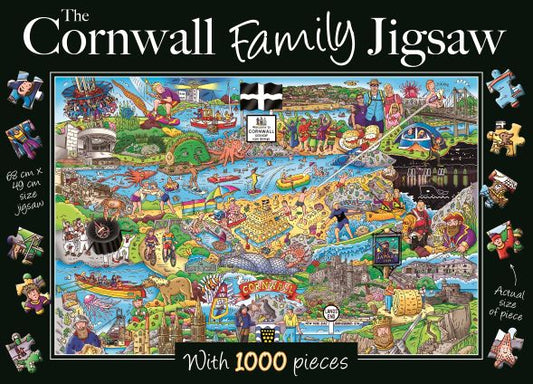 Cornwall Family Jigsaw Puzzle Set