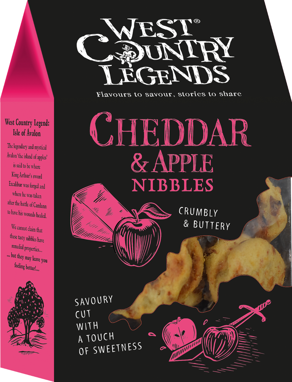 West Country Legends Cheddar & Apple Nibbles