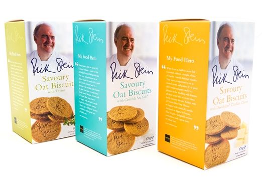 Rick Stein Savoury Oat Biscuits With Sea Salt