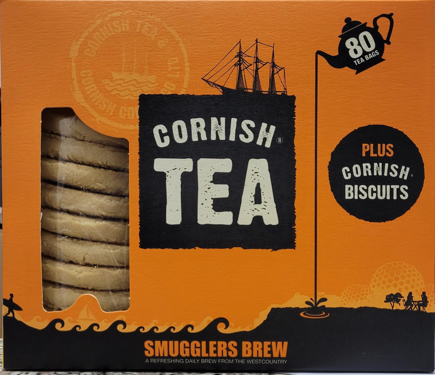 Cornish Tea & Biscuits Pack