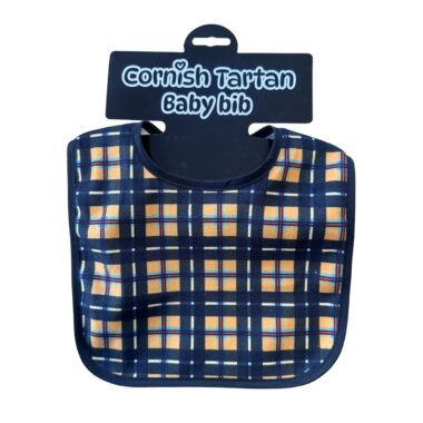 Cornish Tartan Baby Bib