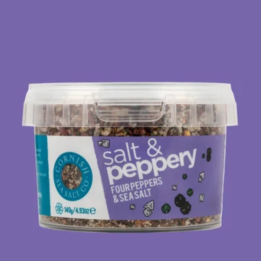 Cornish Sea salt Salt & Peppery 140g